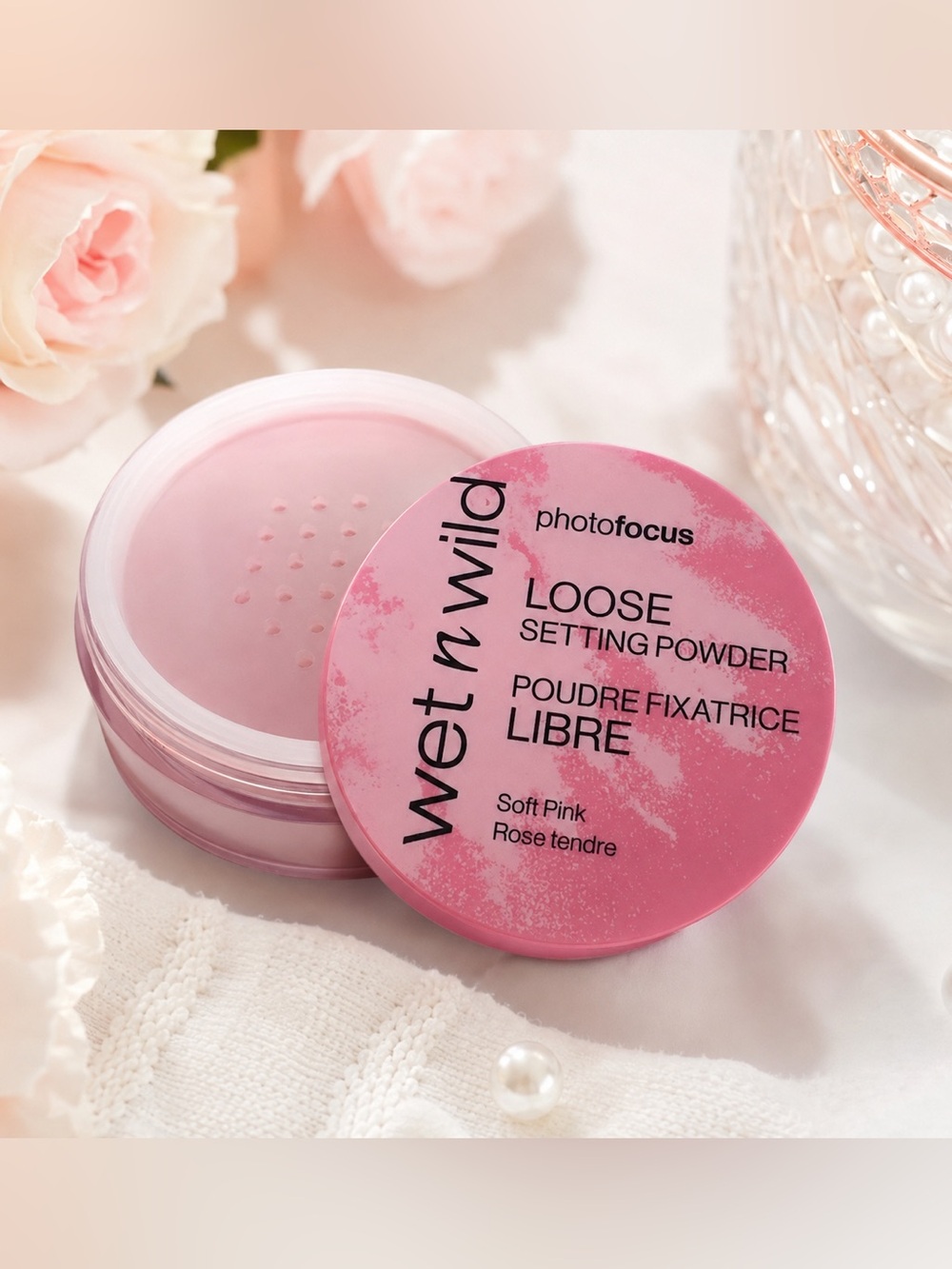 Wet n Wild Photo Focus Loose Setting Powder – Soft Pink 0.70 oz